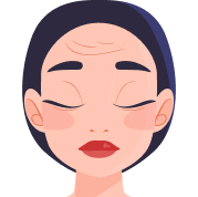 Наявність видимих вікових змін або в Наявність видимих вікових змін або в